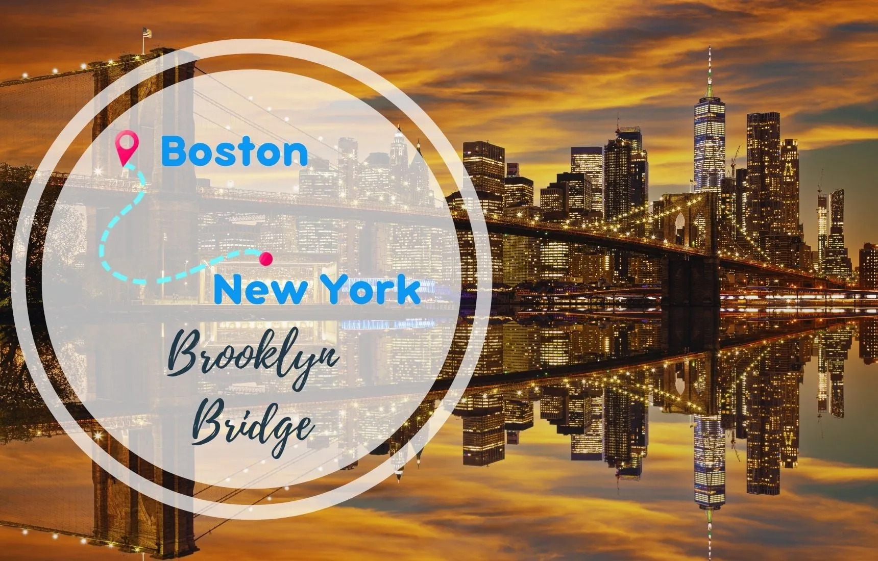 Boston to New York