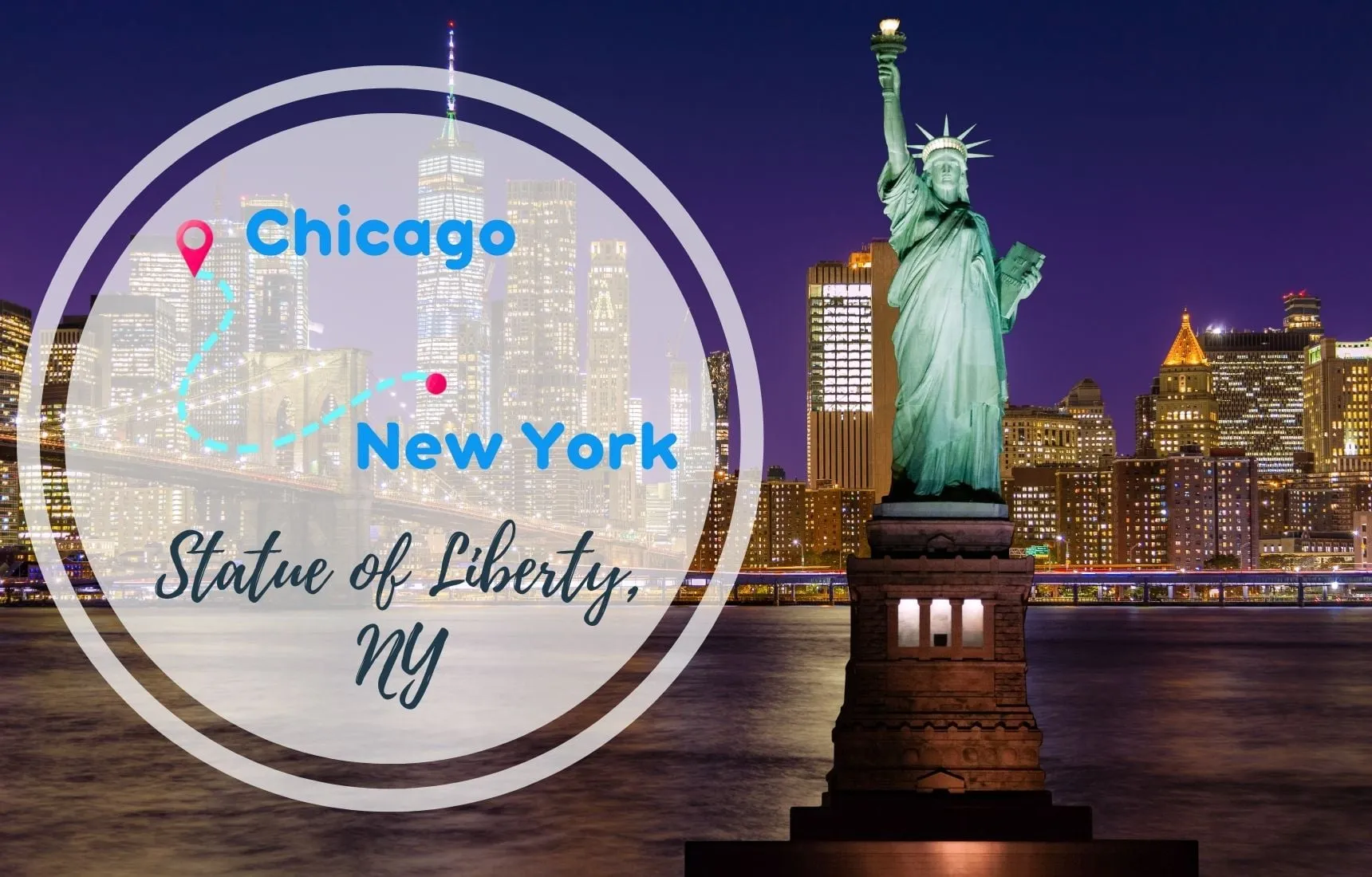Chicago to New York