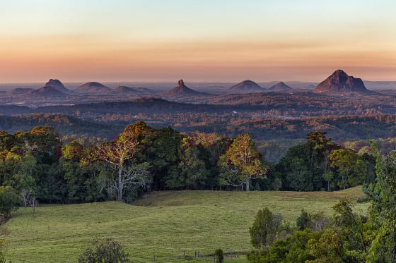 Glasshouse Mountains