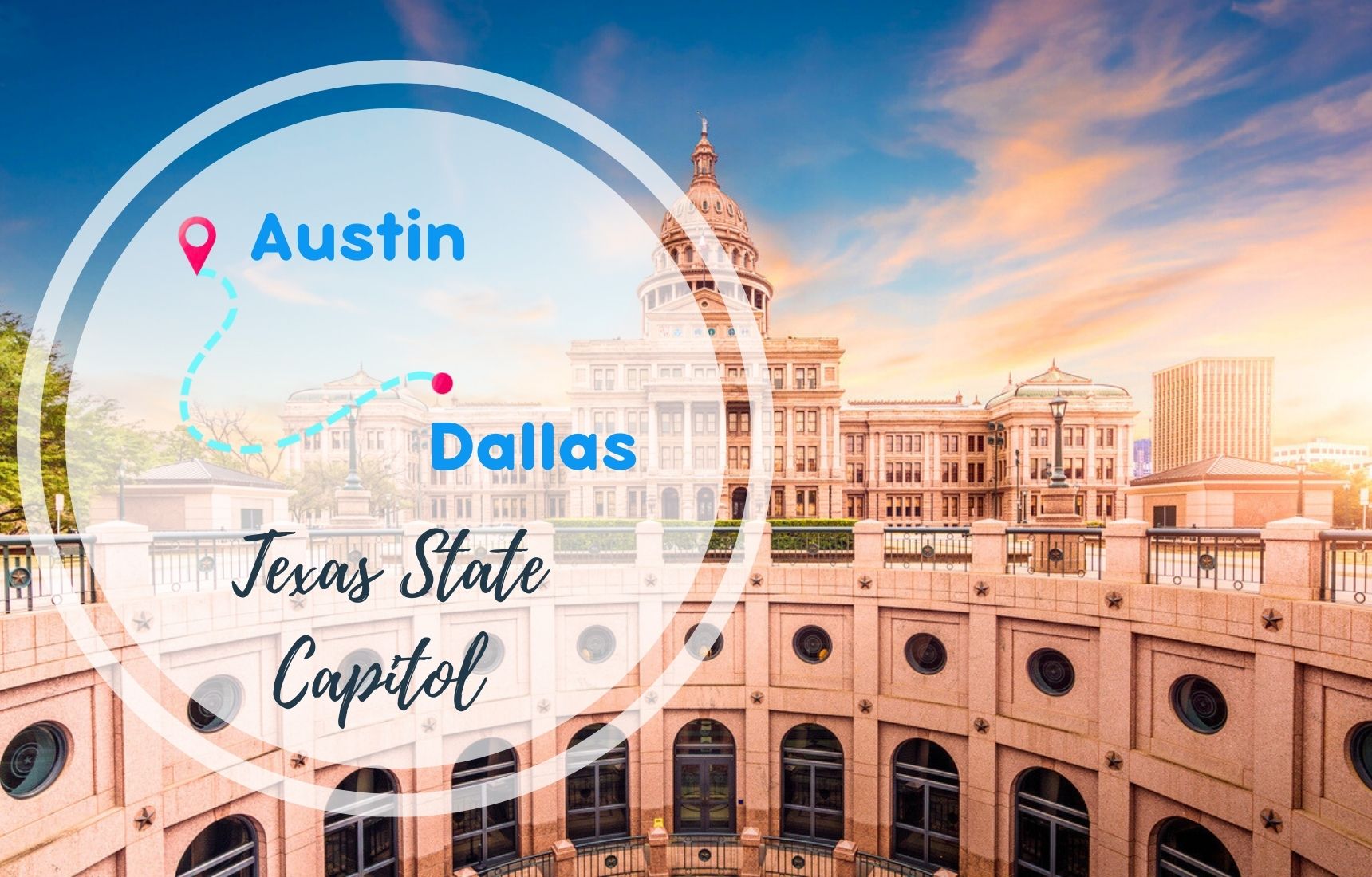 Austin to Dallas