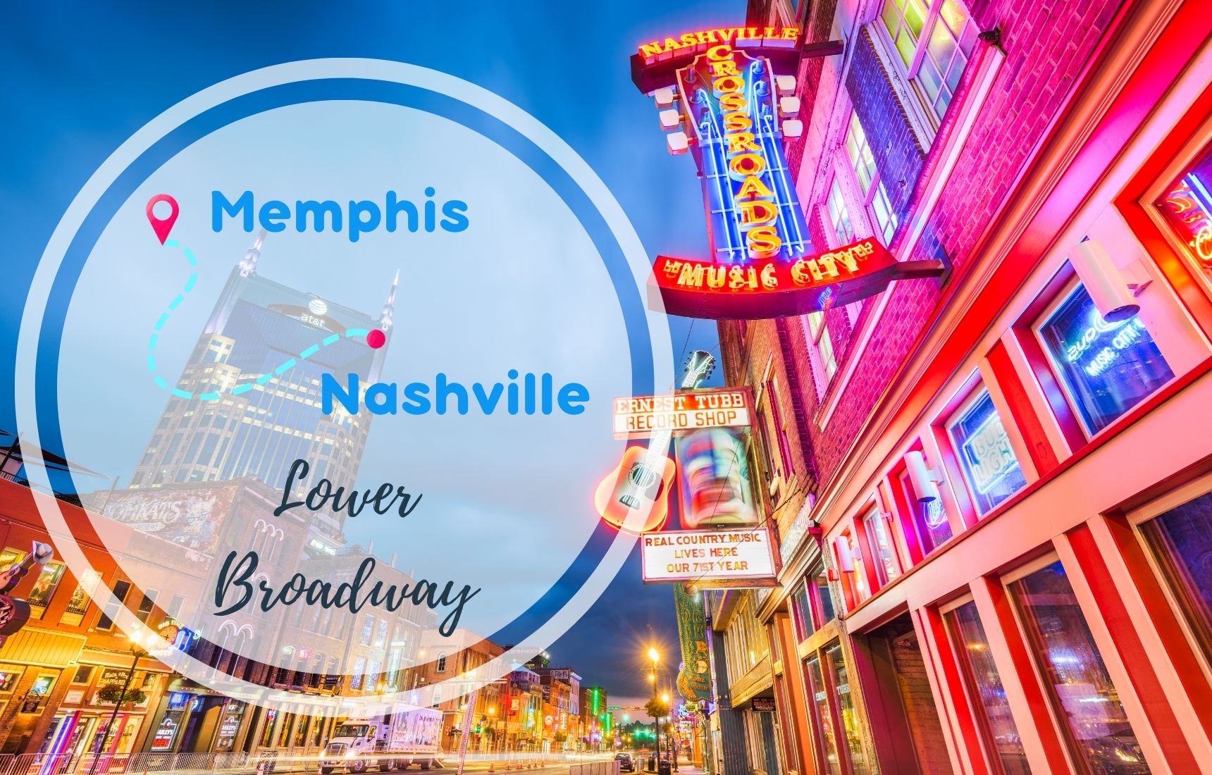 Memphis to Nashville