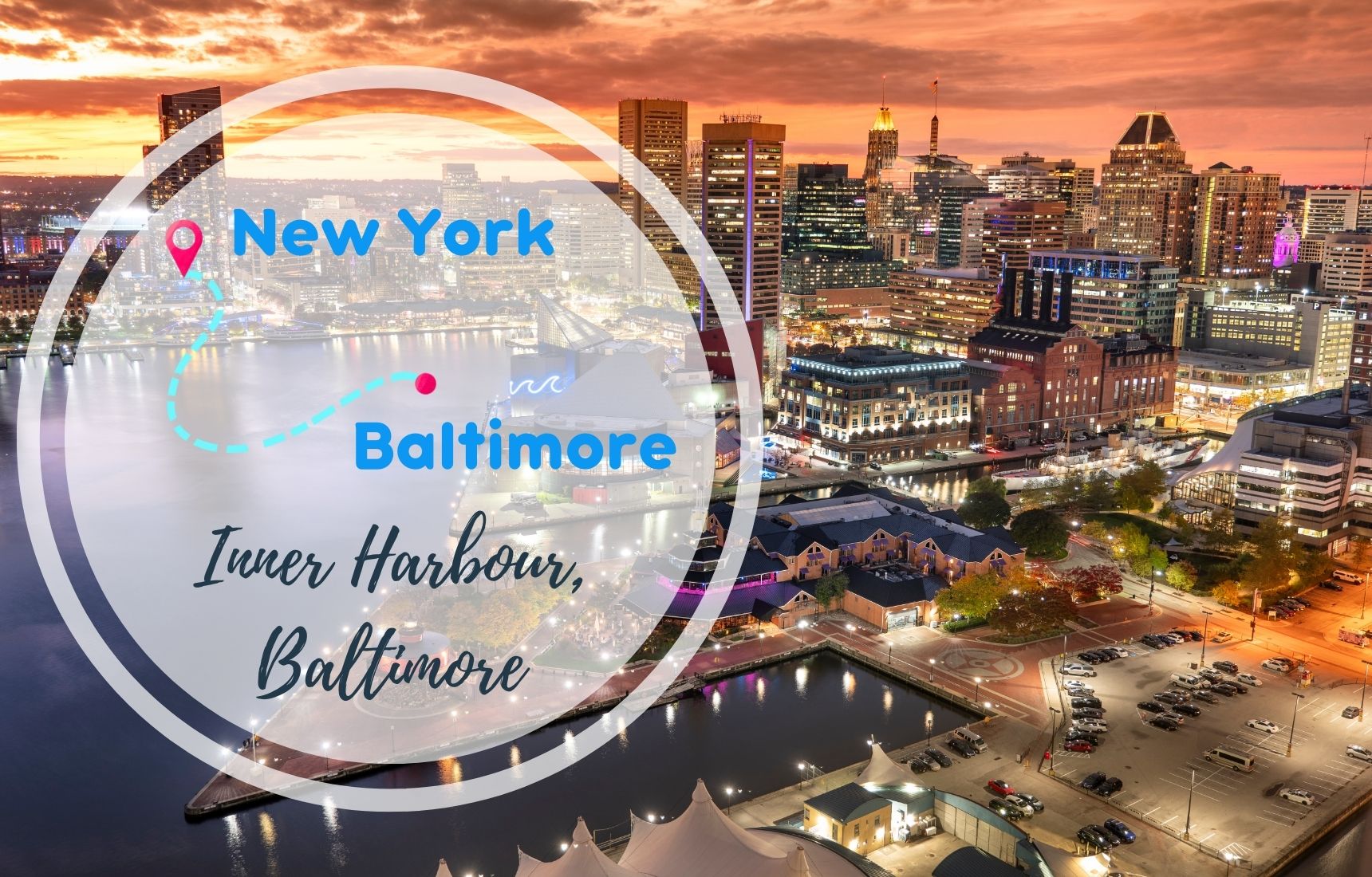 New York to Baltimore